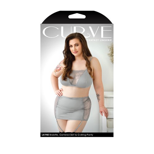 Fantasy Lingerie Curve Layne Bralette Set