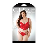 Fantasy Lingerie Curve Carmen Wetlook Set for Seductive Style