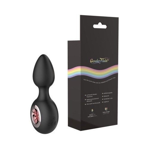 Plug Anal Vibrador Recargable Gender Fluid Tremor