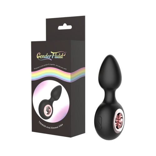 Plug Anal Vibrador Recargable Gender Fluid Tremor