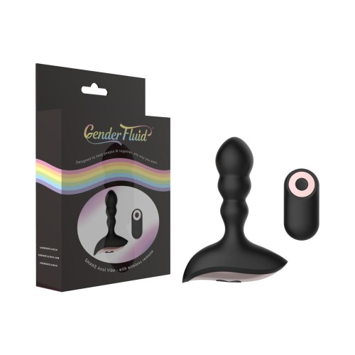 Gender Fluid Shake Remote-Controlled Anal Vibrator - Versatile Pleasure