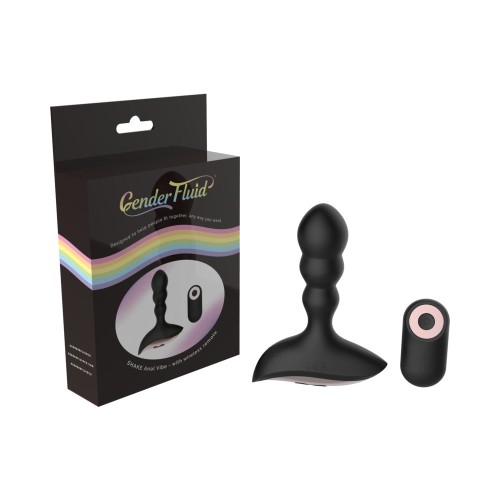 Gender Fluid Shake Remote-Controlled Anal Vibrator - Versatile Pleasure