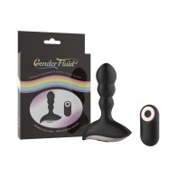 Vibrador Anal Recargable Control Remoto Gender Fluid Shake - Placer Versátil