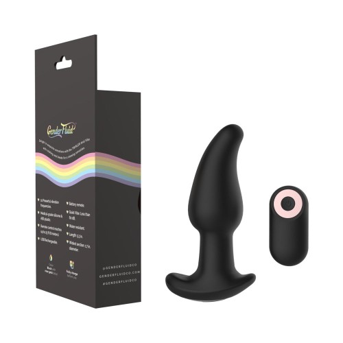 Gender Fluid Twirler Anal Vibe with Remote Control