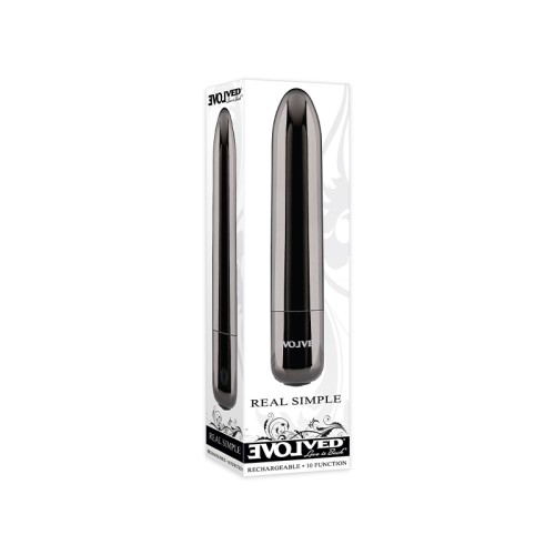 Evolved Real Simple Rechargeable Bullet Vibrator