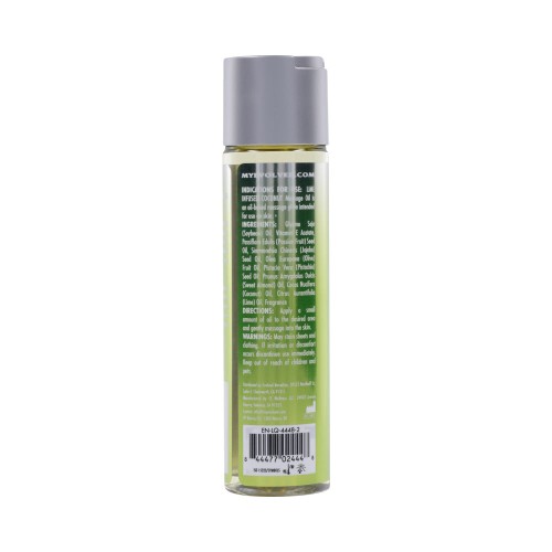 Evolved Anoint Aceite de Masaje con Coco y Lima 4 oz