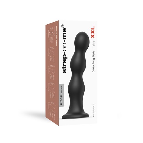 Strap-On-Me Híbrido Dildo Plug Balls XXL