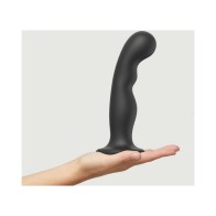 Dildo Plug Híbrido de Silicona Strap-On-Me P&G Negro XL