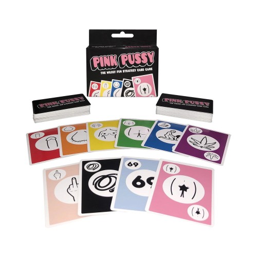 Pink Pussy Card Game - Fun for Adults