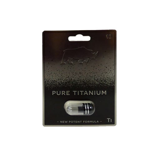 Rhino Pure Titanium Energy & Libido Booster