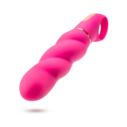 Aria Amazing AF Silicone Vibrator - Fuchsia