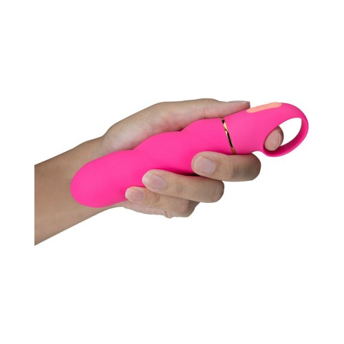 Aria Amazing AF Silicone Vibrator - Fuchsia