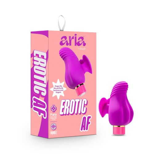 Aria Erotic AF Mini Vibrator Rechargeable Silicone