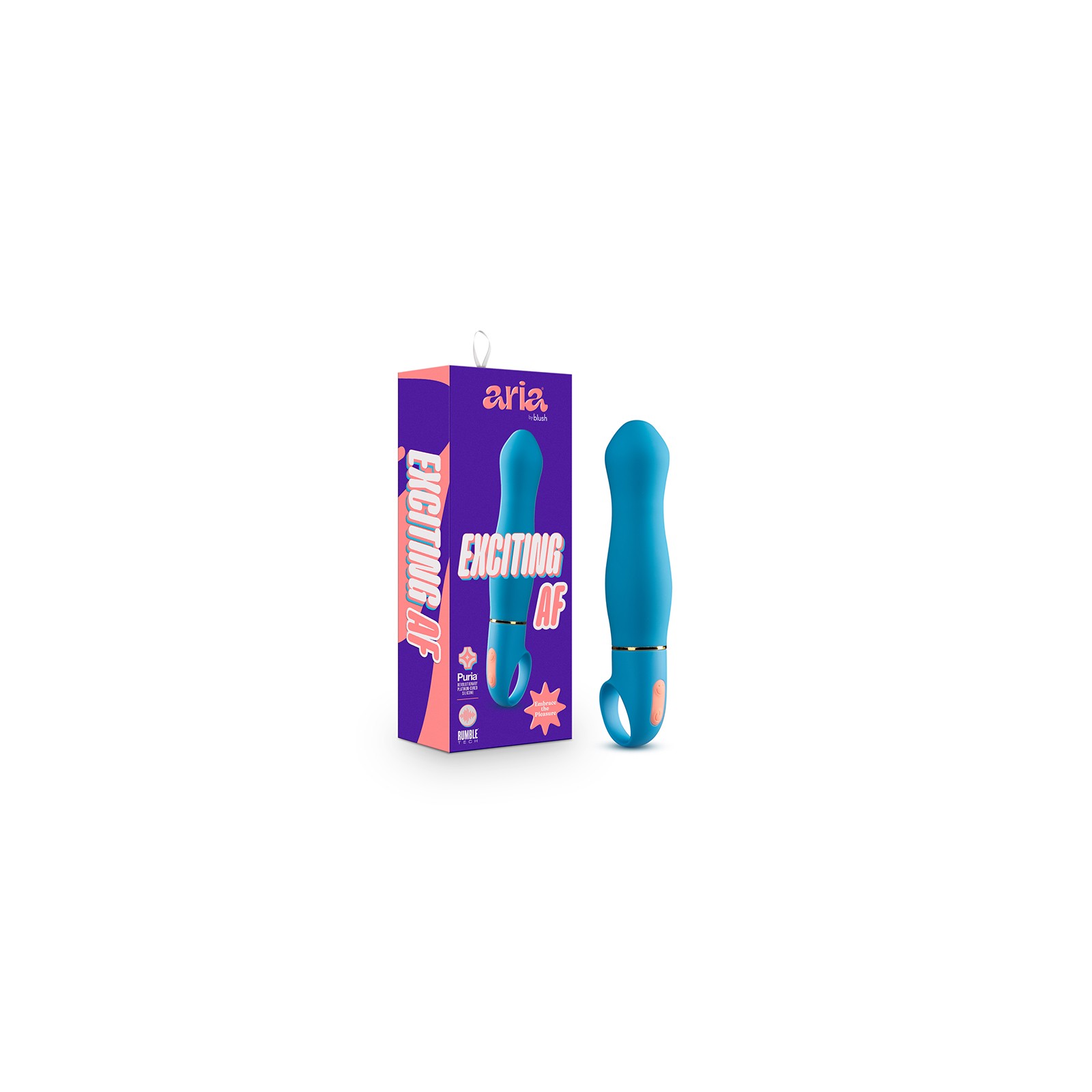 Aria Exciting AF Vibrador de Silicona para Estimulación del Punto G