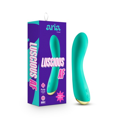 Aria Luscious AF Teal Vibrator for Deep G-Spot Stimulation