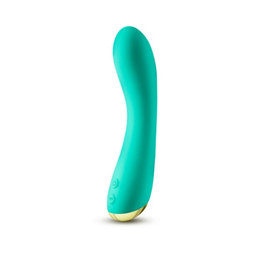 Vibrador Teal Aria Luscious AF para Estimulación Profunda del Punto G