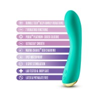 Vibrador Teal Aria Luscious AF para Estimulación Profunda del Punto G