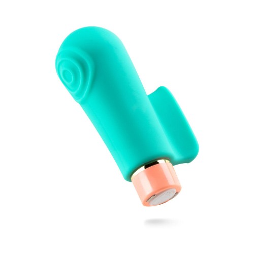 Aria Sensual AF Rechargeable Silicone Mini Vibrator Teal