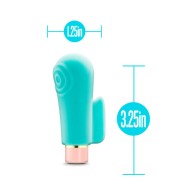 Vibrador Mini de Silicona Recargable Aria Sensual AF Verde