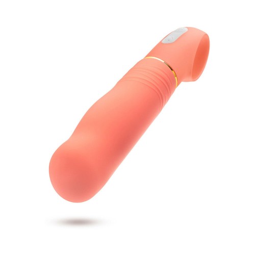 Aria Smokin AF Silicone Vibrator Coral