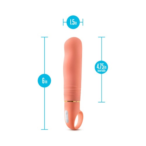 Aria Smokin AF Silicone Vibrator Coral