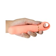 Aria Smokin AF Silicone Vibrator Coral