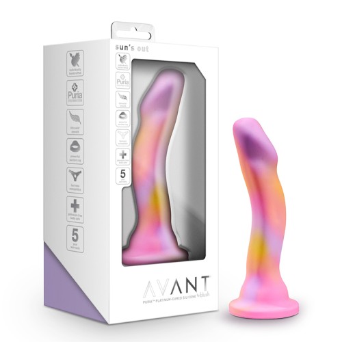 Avant Sun's Out Dildo de Silicona de 7.5 in. Rosa