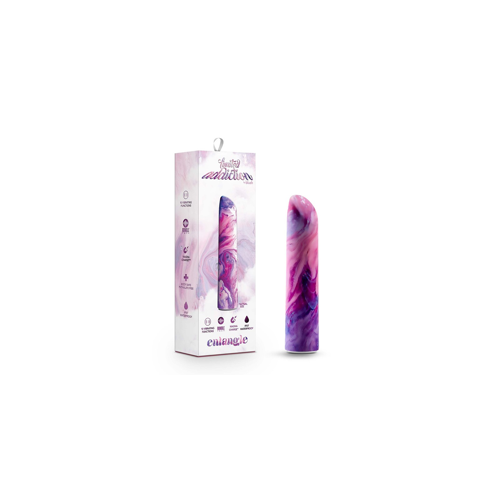 Vibrador Recargable Bullet Limited Addiction Entangle