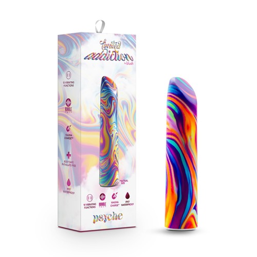 Limited Addiction Psyche Power Vibe Rechargeable Bullet Rainbow