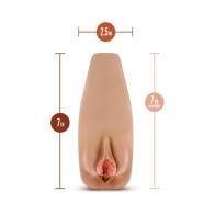 M Elite Soft + Wet Renata Estimulador Vaginal con Vibrador Bullet Beige