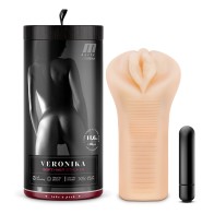 Estimulador Vaginal M Elite Soft Wet Veronika con Vibrador Bullet