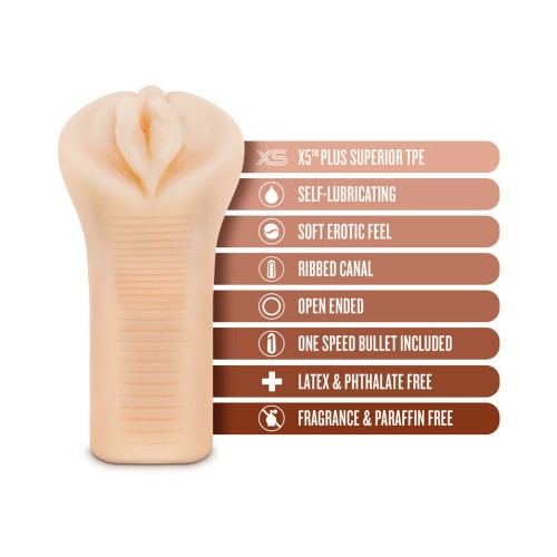 Estimulador Vaginal M Elite Soft Wet Veronika con Vibrador Bullet