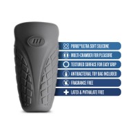 M Elite Platinum Gript Silicone Stroker