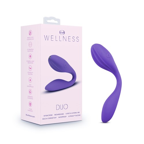 Vibrador Dúo para Parejas Wellness para Juego Íntimo