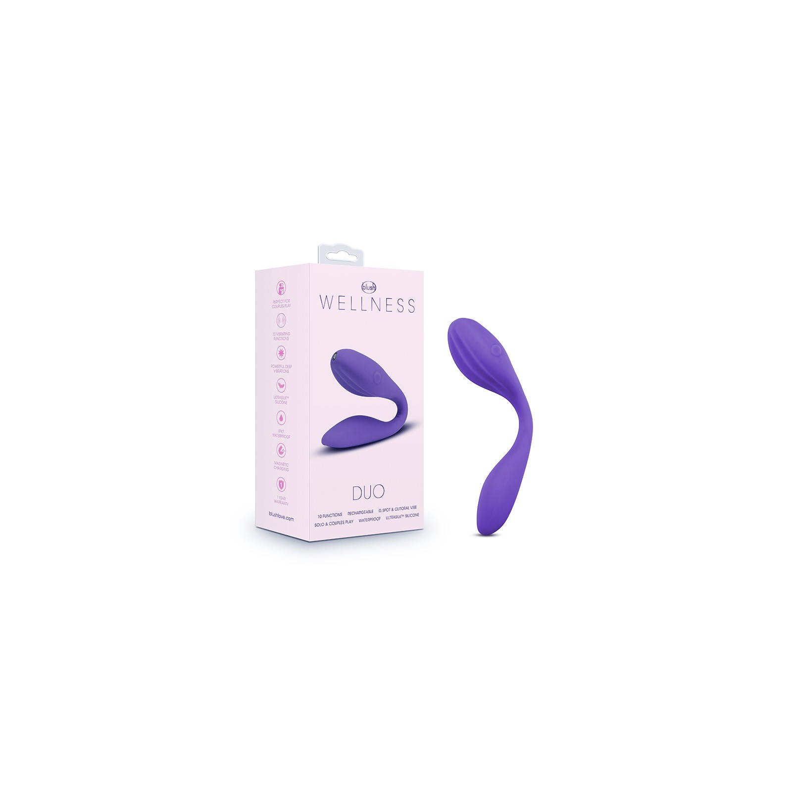 Wellness Duo Couples Vibrator for Intimate Play