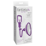 Bomba Manual para la Mujer Fantasy con Silicona