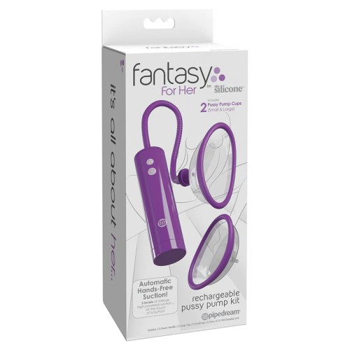 Fantasy For Her Rechargeable Pussy Pump for Enhanced Sensations