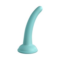 Dillio Platinum Curious Five 5 in. Silicone Dildo Teal