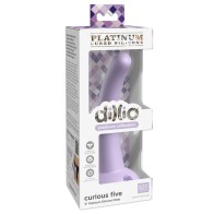 Dildo Silicone Dillio Platinum Collection Curious Five - Alta Calidad