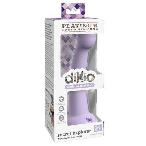 Dillio Platinum Silicone Dildo - Secret Explorer