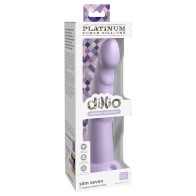 Dillio Colección Platinum Slim Dildo de Silicona Morado