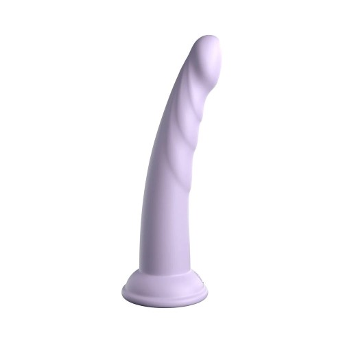 Dillio Colección Platinum Slim Dildo de Silicona Morado