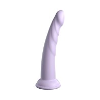 Dillio Platinum Collection Slim Silicone Dildo Purple