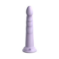 Dillio Colección Platinum Slim Dildo de Silicona Morado