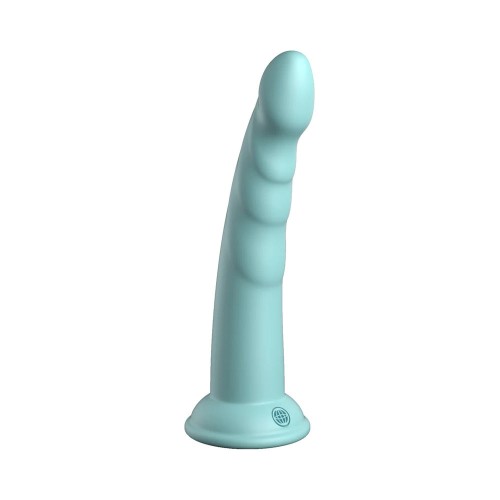 Dillio Platinum Slim Seven 7 in. Silicone Dildo Teal - Premium Quality