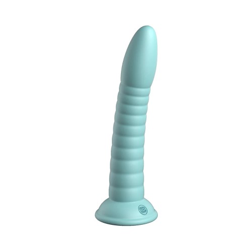 Dildo de Silicona Dillio Platinum Collection Wild Thing 7 in. Verde