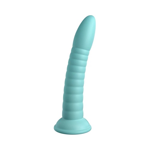 Dildo de Silicona Dillio Platinum Collection Wild Thing 7 in. Verde