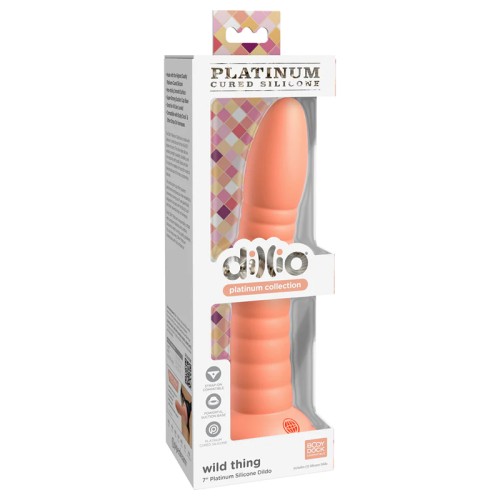 Dildo de Silicona Dillio Platinum Wild Thing