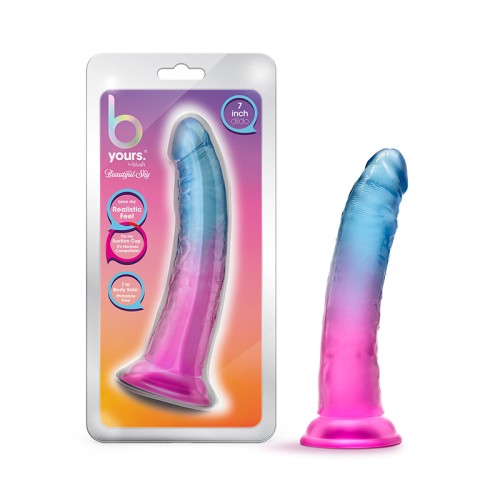 B Yours Beautiful Sky Realistic Dildo with Suction Cup