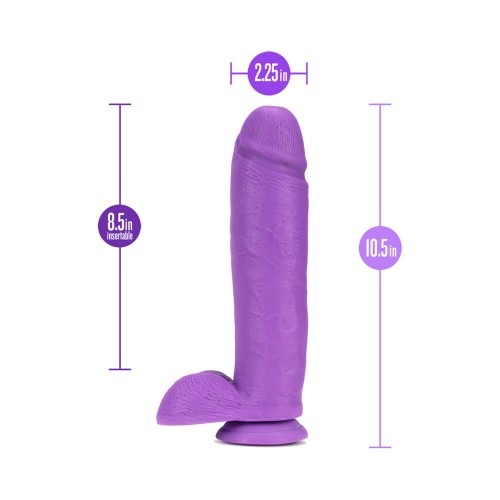 Neo 10 in. Dual Density Dildo Purple